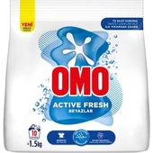 Omo Active Fresh Beyazlar Toz Deterjanı 1.5 Kg x 2 Adet - 2