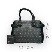 Armine Kartlık ve Bileklik Hediyeli El Ve Kol Çantası Omuz Çantası VS.BLKT.0136 thumbnail 2