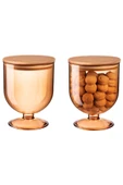 Madame Coco Marion Ahşap Kapaklı Saklama Kabı 1600ml - SLK-83 - 4