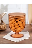 Madame Coco Marion Ahşap Kapaklı Saklama Kabı 1600ml - SLK-83 - 1