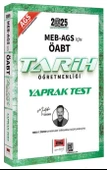Yargı 2025 ÖABT MEB-AGS Tarih Öğretmenliği Yaprak Test - Mustafa Özdemir Yargı Yayınları - 1