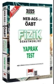 Yargı 2025 ÖABT MEB-AGS Fizik Öğretmenliği Yaprak Test Yargı Yayınları - 1