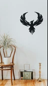 Ahşap Anka Kuşu Duvar Tablo - 2