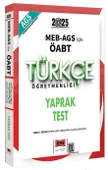 Yargı 2025 ÖABT MEB-AGS Türkçe Öğretmenliği Yaprak Test Yargı Yayınları - 1