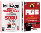 Yargı + İndeks 2025 MEB-AGS Mevzuat Bilgisi Soru Bankası 2 li Set Yargı + İndeks Akdemi Yayınları - 1