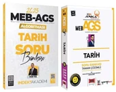 Yargı + İndeks 2025 MEB-AGS Tarih Soru Bankası 2 li Set Anka Serisi - 1