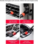 Oto Temizlik Detay Fırça Seti Dash Brush Oto Detaylı Fırça Seti (5li Set ) - 2