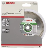 Bosch Best Serisi Seramik İçin Extra Temiz Kesim Turbo Segman  Elmas Kesme Diski 115 mm - 2