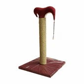 Bedspet İnce Kedi Tırmalama Tahtası 50 Cm Bordo - 1