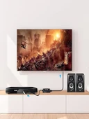 Scart-Kablo Hd Adaptörü 720P 1080P Video Ses Dönüştürücü Çevirici Tv Monitör Projektör İçin Adaptör - 8