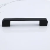 Metal Kulp 96 mm -9.6 cm Mobilya Çekmece Mutfak Dolabı Dolap Kulpları Kulbu Kulpu Siyah - 3