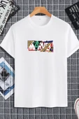 macklin Unisex Kadın Erkek Marvel Avengers Baskılı Oversize T-shirt - 1