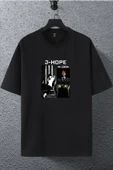 macklin Unisex Kadın Erkek J Hope ( Jung Ho-seok ) Bts Baskılı Oversize T-shirt - 1