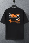 macklin Unisex Kadın Erkek Official X Ön Ve Arka Baskılı Oversize T-shirt - 1
