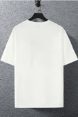 macklin Unisex Kadın Erkek Uçan Güvercin ( Özgürlük ) Baskılı Oversize T-shirt - 2