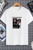 macklin Unisex Kadın Erkek Kim Namjoon Bts Baskılı Oversize T-shirt - 1