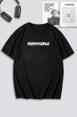 macklin Unisex Kadın Erkek Astroworld Baskılı Özel Tasarım Oversize T-shirt - 2