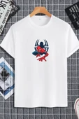 macklin Unisex Kadın Erkek Spiderman Baskılı Oversize T-shirt - 1