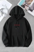 macklin Unisex Kadın Erkek Battle With Medusa Özel Tasarım Baskılı Kapşonlu Sweatshirt - 2