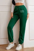 macklin Unisex Los Angeles The Sun Baskılı Elastik Bel Ve Paça Termal Astarlı 3 İplik Jogger Eşofman Altı - 2