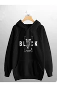macklin Unisex Kadın Erkek Black The Best Baskılı Sweatshirt - 1