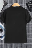 macklin Unisex Kadın Erkek Köpek Bıçak Baskılı Oversize T-shirt - 2