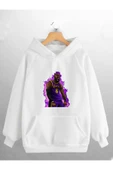 macklin Unisex Kadın Erkek Lakrs Basket Baskılı Sweatshirt - 1