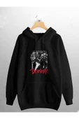 macklin Unisex Kadın Erkek Berserk Anime Baskılı Sweatshirt - 1