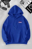 macklin Unisex Kadın Erkek Eternal Glory Soldier Baskılı Özel Tasarım Baskılı Kapşonlu Sweatshirt - 2