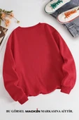 macklin Unisex Kadın Erkek Playboi Carti Özel Tasarım Baskılı Bisiklet Yaka Sweatshirt - 2