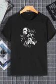 macklin Unisex Kadın Erkek Joker Baskılı Oversize T-shirt - 1