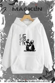 macklin Unisex Kadın Erkek LCD Travel Agency Özel Tasarım Baskılı Sweatshirt - 1