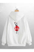 macklin Unisex Kadın Erkek Japon Kılıç Baskılı Sweatshirt - 1