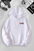 macklin Unisex Kadın Erkek Uchiha İtachi Anime Ön ve Arka Özel Tasarım Baskılı Kapşonlu Sweatshirt - 2
