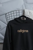macklin Unisex Kadın Erkek  Callejeros  Ön Arka Baskılı Özel Tasarım Baskılı Kapşonlu Sweatshirt - 2
