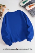 macklin Unisex Kadın Erkek Battle With Medusa Özel Tasarım Baskılı Bisiklet Yaka Sweatshirt - 2