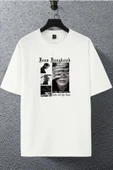 macklin Unisex Kadın Erkek Jeon Jungkook Bts Baskılı Oversize T-shirt - 1