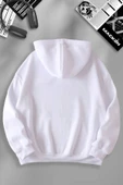 macklin Sevgili Çift Kombin Hızlı ve Öfkeli Eclipse Suki Yarış Ön Baskılı Kapüşonlu Sweatshirt 2li Set Takım - 2