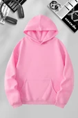 macklin Sevgili Çift Kombin Şimşek McQueen ve Sally  Baskılı Özel Tasarım Kapüşonlu Sweatshirt 2li Set Takım - 2