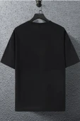 macklin Unisex Kadın Erkek Dinazor Tom Ve Jerry Baskılı Sevgili Çift Kombini Tasarım Oversize Tshirt 2'li - 2