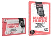 İndeks Akademi 2025 KPSS A Grubu Medeni Hukuk Video Ders Notları + Soru Bankası 2 li Set - 1