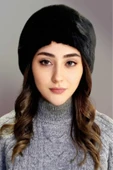 Kadın Vegan Kürk Boyunluk Bandana - 7