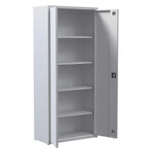 Metal Dolap 2 kapılı dolap Kiler Dolabı Kilitli Dolap Ofis Dolapları Arşiv , Garaj , Bahçe , Balkon - 5