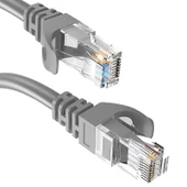 Ayt Fully G-505Z 2 Metre RJ45 Cat6 Patch Network Ethernet İnternet Kablosu Jack Soketleri Yakılı Hazır Kablo - 3