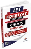 Dizgi Kitap 2025 YKS AYT Edebiyat 2006 - 2024 Çıkmış Sorular Konularına Göre Çözümlü Kitap - 1