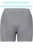 Erkek Dikişsiz/Seamless Nefes Alabilen Boxer 2'li Set - 7