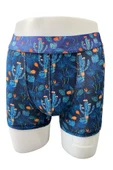 Erkek Karışık Pamuklu Esnek 4'lü Boxer Paketi 2304 - 3