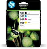 HP 6ZC73AE 903 SIYAH/MACENTA/CYAN/SARI MUREKKEP KARTUSU - 1