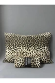 Shopyteks Leopar Desenli Çift Kişilik Lastikli Çarşaf Seti Battal Boy 180x200 - 2