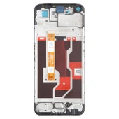 Cbtx Oppo A76 4g Lcd Ekran Sayısallaştırıcı Uyumlu Çerçeveli Tam Montaj - 4